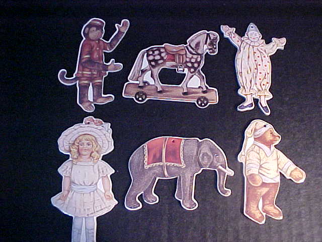 1920's REPRODUCTION SHEET OF DOLLY DINGLE PAPER DOLLS
