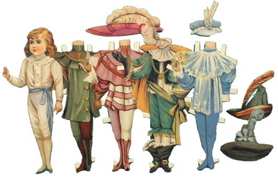 RAPHAEL TUCK PRINCE CHARMING PAPER DOLL SET